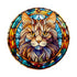 Cat Maine Coon Glass Suncatcher Worktop Saver